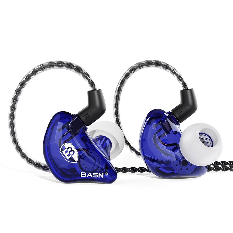 BASN BsingerBC100 ヘッドホン MMCX 取り外し可能ケーブル、ノイズキャンセリング インナーイヤー型モニター用イヤホン付き BsingerBC100 ブルー Amazon.co.jp: BASN BsingerBC100 ヘッドホン MMCX 取り外し可能